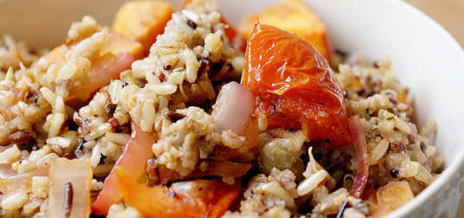 Tomato and Sweet Potato with Multigrain Rice, Quinoa & Lentils